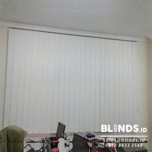 Vertical Blinds Bahan Blackout Sp. 6077-1 Ice Di Bekasi Q3827