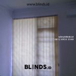 Gambar Vertical Blinds Dimout Yellow Project Kebon Nanas Cipinang Besar