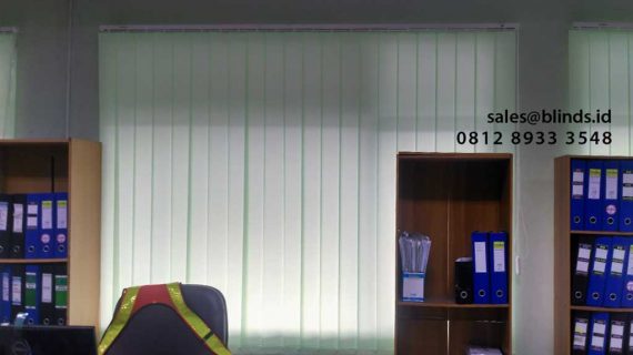 Vertical Blinds Bahan Dimout Series 80 Cikampek Jawa Barat
