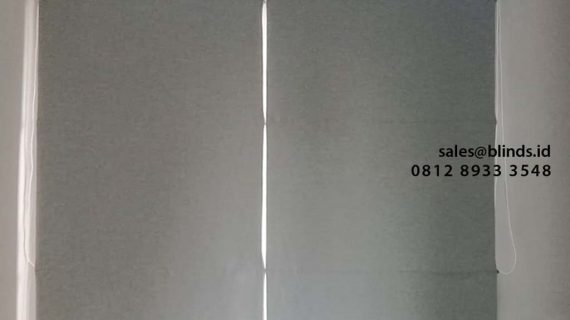 tirai roman shades untuk jendela minimalis