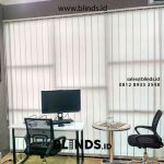 Melayani dan Jual Vertical Blinds Dimout Custom Di Cipambuan Sentul Bogor