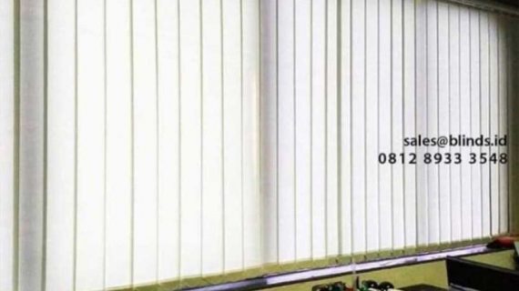Jual tirai vertical blinds dimout ID4200