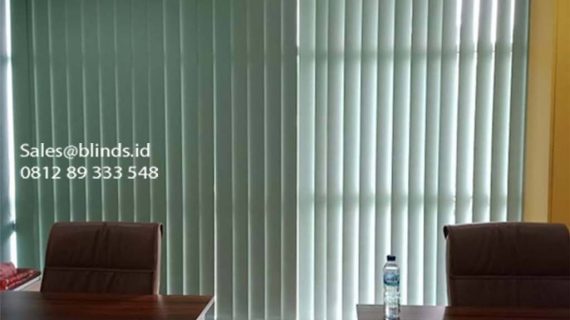 Jual vertical blinds semi blackout id5990