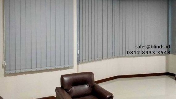 pusat jual vertical blinds blackout custom ukuran ID5458